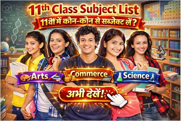 11th Me Kon Sa Subject Le - 11वीं में कौन-कौन से सब्जेक्ट होते हैं