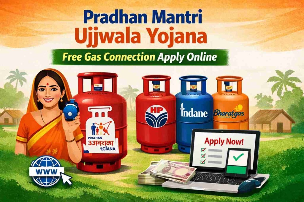 Ujjwala Scheme Gas Connection Apply Process
